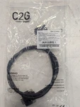 C2G 52156 Black 3 Foot Low-profile Connectors New. Fixed Price $20.00.