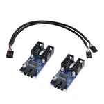Nfhk Motherboard 9PIN Usb 2.0 Header 1 To 2/4 Female Extension Cable Hub.... Fixed Price $16.64.