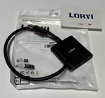 Display Port To Dual Splitter ADAPTER,4K60HZ, Not Used, Open Box. Fixed Price $18.00.