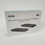 New Plugable UD-6950PDH Usb Dual 4K Docking Station 100W Sealed. Fixed Price $129.99.