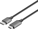 Insignia- 6 Ft. Displayport To Hdmi Cable Black. Fixed Price $19.99.