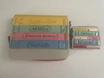 Loungefly Disney Princess Classic Books 8" Faux Leather Crossbody Bag & Wallet. Fixed Price $220.00.