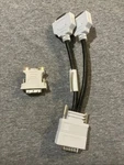 Compupack 6502A001-001-01-RS1 DMS-59 2X Dvi-i Y Monitor Splitter Cable. Fixed Price $15.00.