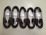 (5) New Dell Usb 3.0 Superspeed A/b Upstream 6FT Cables 389G1758HAAM0400DL. Fixed Price $14.83.
