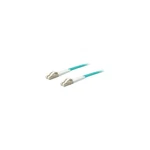 Addon 4M Lomm OM4 Fiber Optic Male Lc/lc 50/125 Duplex Aqua Cable. Fixed Price $38.41.