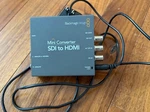 Blackmagic Mini Converter Sdi To Hdmi With Power Supply. Fixed Price $33.77.