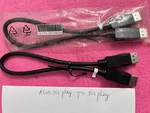 Lot 2 Asus Display Port To Adapter Cable , Original. Fixed Price $17.99.
