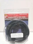 Green Products 6 Ft Dvi Vga Cable - Male Connectors. Fixed Price $8.99.