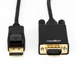 Open Box: Rocstor Premium 6 Ft Vga Cable M/displayport Sup. Fixed Price $13.99.