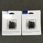 Insignia Dvi-a To Vga Adapter (NS-PV90501) Pack Of 2. Fixed Price $13.91.