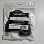 Visiontek Displayport To Vga HD-15 Male/female Active Adapter 900342. Fixed Price $15.00.