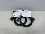 ***lot Of 2*** Insignia 6 Dvi-d Single Link Cable Black. Fixed Price $11.12.