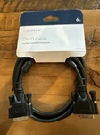 Insignia Dvi-d Cable Digital Video Connection Black Ft NS-PI06501. Fixed Price $10.99.