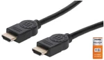 Manhattan 354837 Hdmi Cable With Ethernet 4K 60HZ (premium High Speed), 1M,. Fixed Price $54.51.