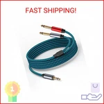 Hftywy 3.5MM To 2 X 6.35 Cable 15FT,1/8 1/4 Stereo Trs Dual. Fixed Price $21.16.