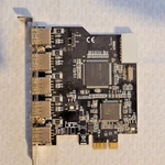 Pci -express Usb 2.0 5-PORT Host Controller Card SD-PEX20019 SYBA#1. Fixed Price $9.99.