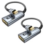 4K Mini Displayport To Hdmi Adapter 2 Pack, Uhd, Gold-plated Plug, Aluminum .... Fixed Price $29.15.
