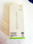 Belkin 4K Mini Displayport To Hdmi Adapter F2CD078DSAPL Macbook Open Box. Fixed Price $15.00.