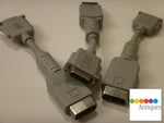 Apple HDI-45 DB-15 Vintage Macintosh Video Adapter Cable Rare 590-0796-A. Fixed Price $29.99.