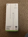 Belkin Mini Display Port To Hdtv Cable - 2M 6 Feet 4K Brand New. Fixed Price $15.00.