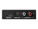 Startechcom 4K Hdmi Audio Extractor With Support 60HZ Black 4096 HD202A. Fixed Price $110.24.