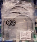 Lot 15! New C2G #41361 1FT Flexible 4K Hdmi Cable W/ Low Profile Connectors. Fixed Price $25.00.