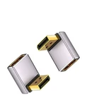 Duttek 90 Degree Display Port 1.4 Adapter (32.4GBPS, 8K/60HZ, Silver 2-PACK. Fixed Price $13.92.