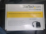 Startech.com Usb 3.0 Dvi / Vga External Video Card Multi Monitor Adapter -.... Fixed Price $84.95.