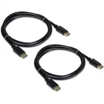 Trendnet TK-DP06/2 18M Displayport Male 3840 2160 Pixels. Fixed Price $59.29.
