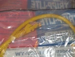 50 Tripp-lite 5-FOOT CAT6 RJ45 Molded Snagless Network Patch Cables Yellow. Fixed Price $49.95.