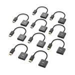 Benfei Displayport To Vga 10 Pack, Gold-plated Dp Adapter (male Fem.... Fixed Price $107.67.