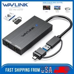 Wavlink Dual Monitor Displaylink Adapter Usb A/c Hdmi Hub 4K Output. Fixed Price $60.59.