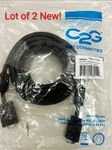 Lot Of Cables Go C2G 28014 Pro Series Uxga Monitor 25 Ft. - Brand New. Fixed Price $19.99.