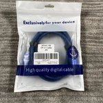 Bifale 16K Displayport 2.1 Cable 7 Ft Blue Vesa Certified Gaming Monitor Cord. Fixed Price $12.99.