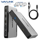 Wavlink Universal Laptop Dock Usb-c Hdmi/dp Adapter 3*HDMI+2*DP For Hp Mac. Fixed Price $129.19.