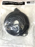 Box Technologies 0E-SVGAAMF25 Cable W/ Audio 25FT $25.01 + Free Shipping. Fixed Price $25.01.