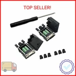 Yiovvom DB9 Breakout Connector, Female Pin RS232 Connectors, Solderless. Fixed Price $17.05.