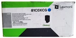 Lexmark 81C0XCG Cyan Toner Cartridge. Fixed Price $323.99.