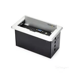 Startech.com Conference Table Connectivity Pop Up Box With Av And Data Ports .... Fixed Price $169.97.