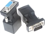 Vga To RJ45 Adapter Kit & Female CAT5 CAT6 15 Pin Converter. Fixed Price $12.99.