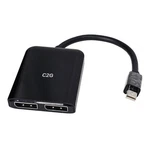 C2G 54290 Mini Displayport To Dual Mst Hub Adapter Splitter Black. Fixed Price $16.08.