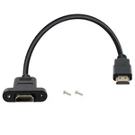 Hdmi Panel Mount Extension Cable 4K High Speed To Female For .... Fixed Price $14.25.