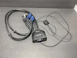 Tripplite 2PORT Vga Usb Kvm Switch With Audio And Remote. Fixed Price $49.99.