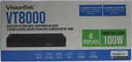 New Visiontek VT8000 Usb-c 4X Monitor Docking Station 100W Power Niob. Fixed Price $194.99.