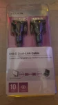 Bellkin Dvi-d Dual Link Cable Feet 10FT New Sealed Box. Fixed Price $5.00.