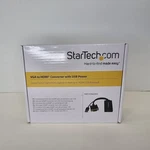 Startech To Hdmi Adapter With Usb Audio & Power Part #VGA2HDU. Fixed Price $31.98.