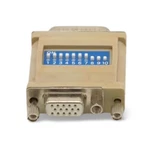 1IN Mac DB15 To Vga HD15 Adapter With 10-POSITION Switch Beige. Fixed Price $13.15.