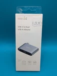 New Moshi Usb-c Dual Adapter Usb-a Ports Camera Printer Ext Storage. Fixed Price $19.95.