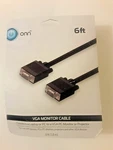 Onn Vga Monitor Cable 6FT New. Fixed Price $17.95.