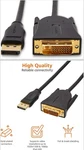 New Hdmi Dvi-d 24+1 Pin Monitor Display Adapter Cable Male/male Hdtv 6 Ft. Fixed Price $12.95.